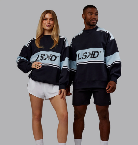 A-Team Sweater Oversize (Caviar-Skyride)