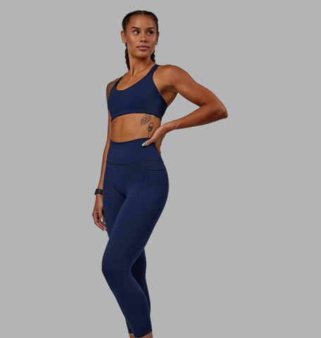 Fusion Ultra High-Rise 7/8 Legging Pockets (Future Navy)