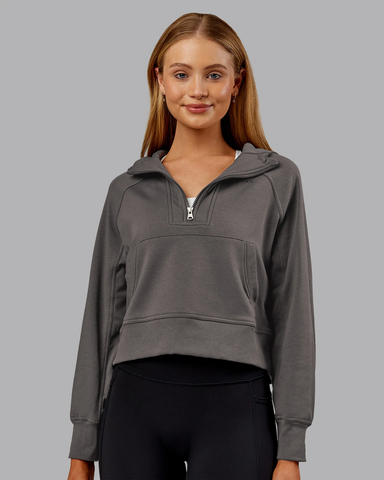 Pursue Mid-Weight Hoodie (Dark Storm)
