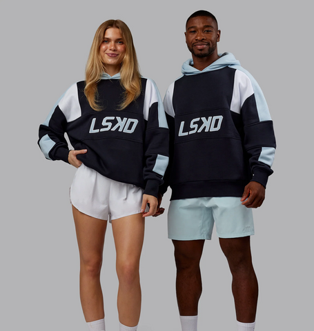 Slam Oversize Hoodie (Caviar - Skyride)