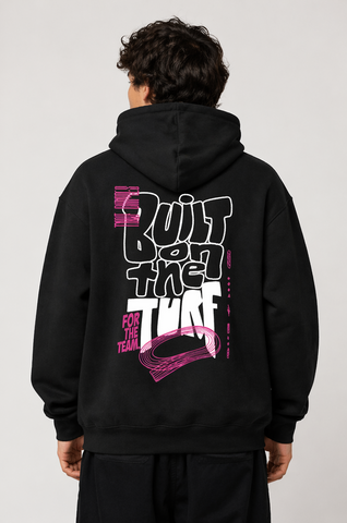 Built on the Turf Hoodie (Faded Black)