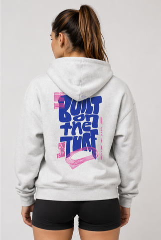Built on the Turf Hoodie (Grey Marl)