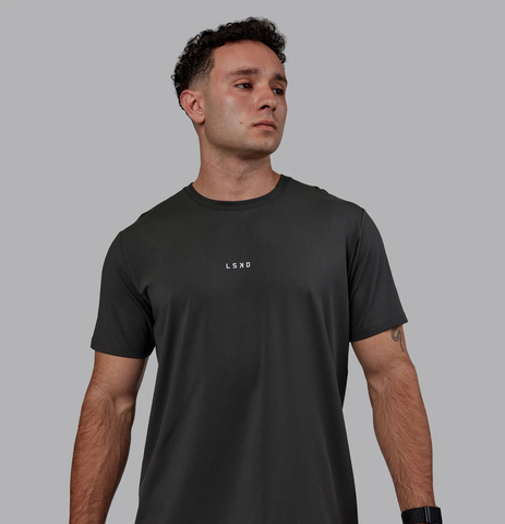 Base FLXCotton Tee (Pirate Black)