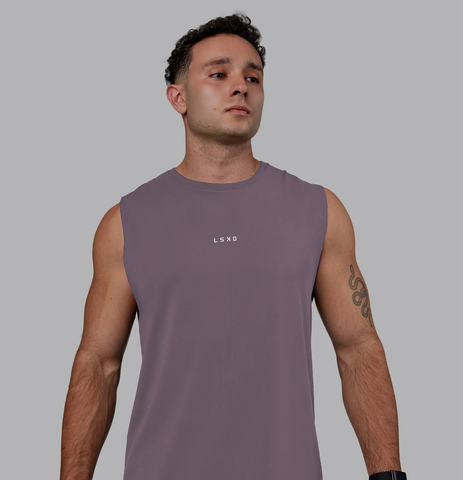 Base FLXCotton Tank (Purple Sage)