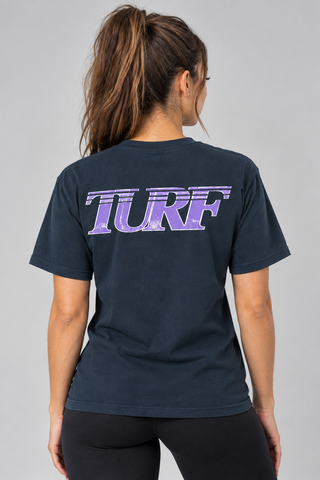TURF Tee (Gunmetal Grey / Lilac)