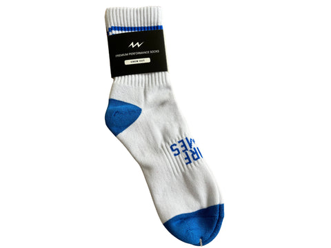 TURF Socks (White-Blue)