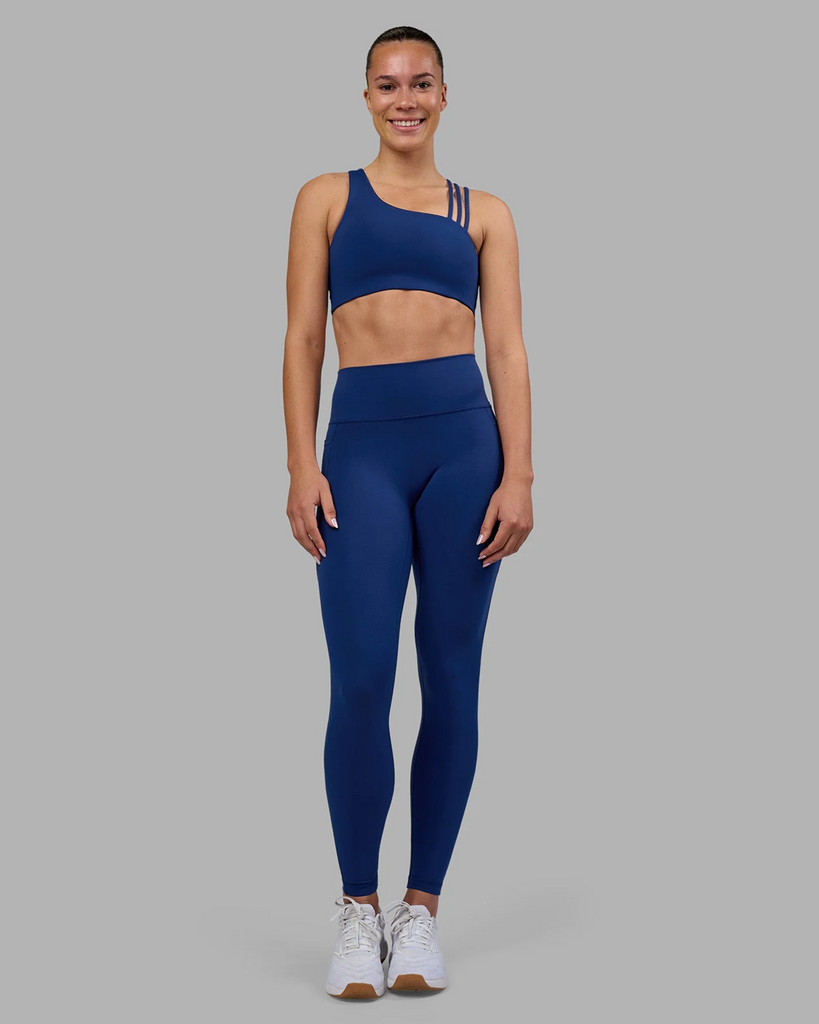 Galvanise Sports Bra (Midnight Blue) – Turf Games