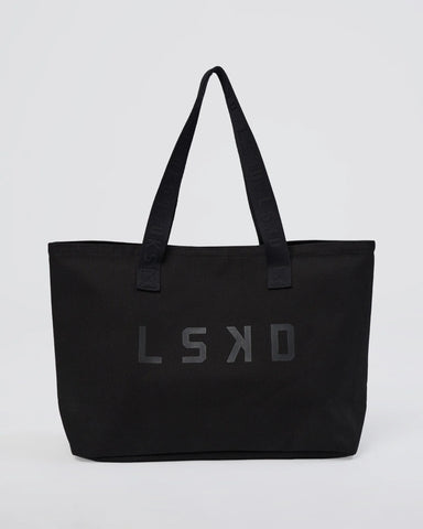 Hold It All Canvas Tote (Black)