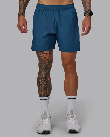 Challenger 6" Performance Short (Indigo)