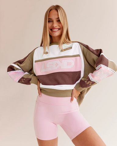 Power Sweater (Cocoa Powder - Marshmallow)