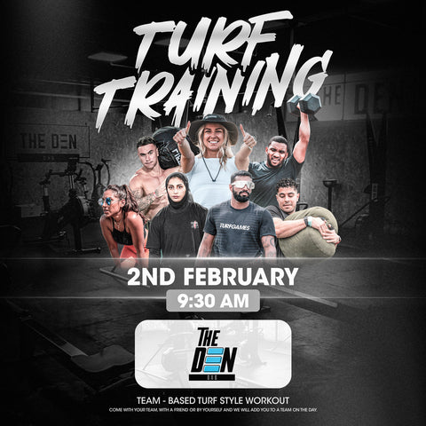 TURF TRAINING - THE DEN (DUBAI)