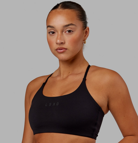 Twist Sports Bra (Black)